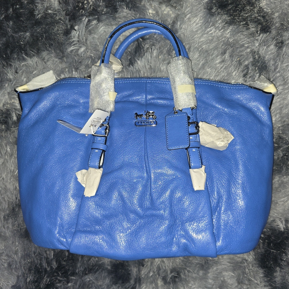 Coach Blue Leather Women's Bag